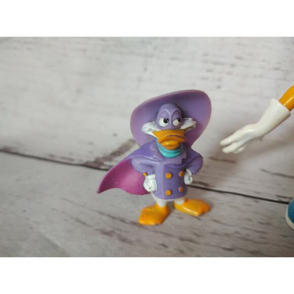 Darkwing Duck Magvolt Figure 1990s Vintage PVC Disney 1992 Toy Figurine - Picture 2 of 7